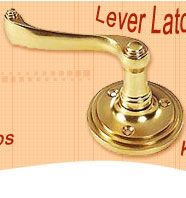 Lever Latches, Brass Builder Hardware