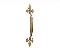 Brass Fleur Delys Handle, Brass Accessories