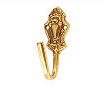 Brass Single Robe Hook, Brass Accessories