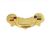 Brass Chest Plate Handle, Brass Cabinet Fittings