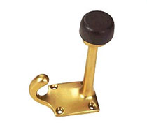 Brass Buffered Coat Hook, Brass Door Fittings