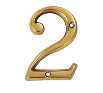 Brass Numerals Screw Fix, Brass Door Fittings