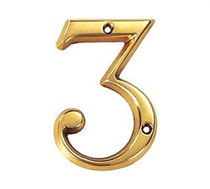 Brass Numerals Screw Fix, Brass Door Fittings