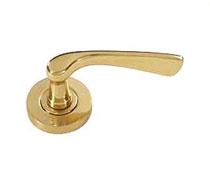 Polished Brass Hot Forged Round Bar, Brass Door Fittings