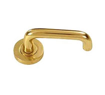 Polished Brass Hot Forged Round Bar, Brass Door Fittings
